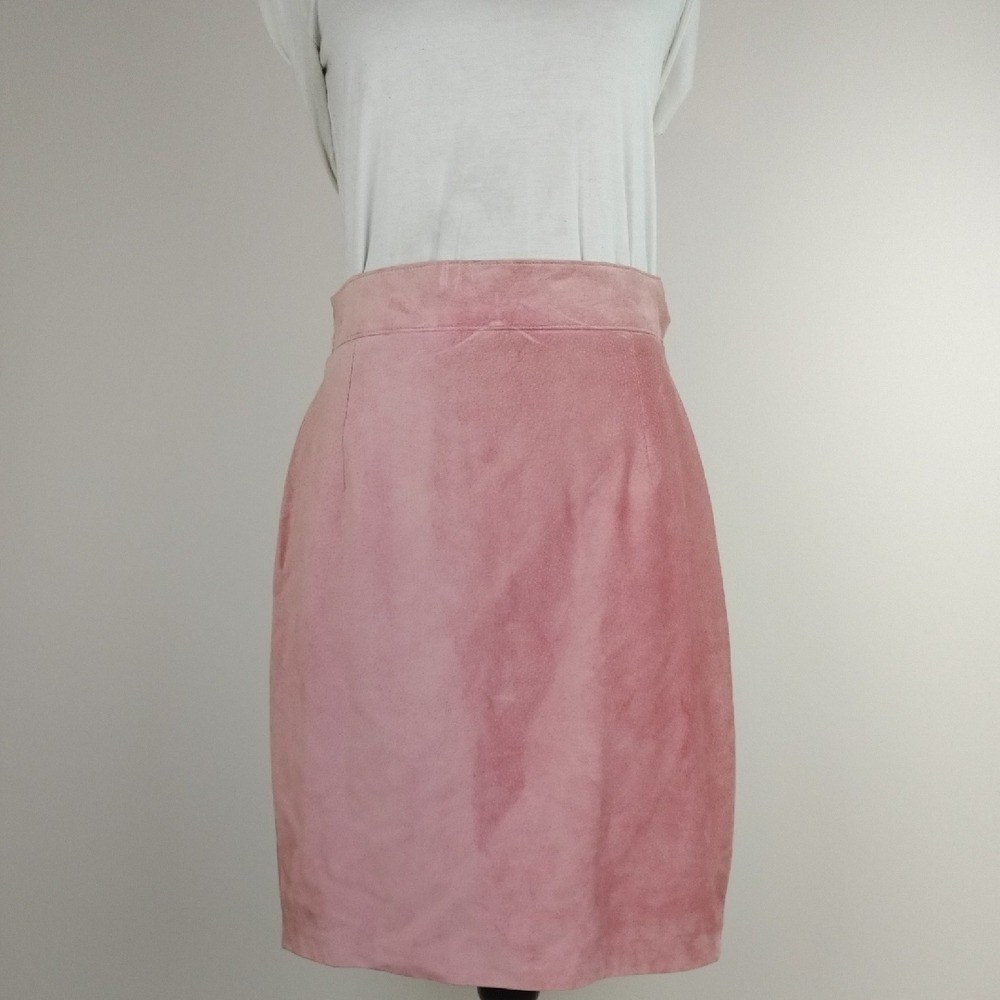 Vintage Leather Pencil Skirt Danier Leather Size 8