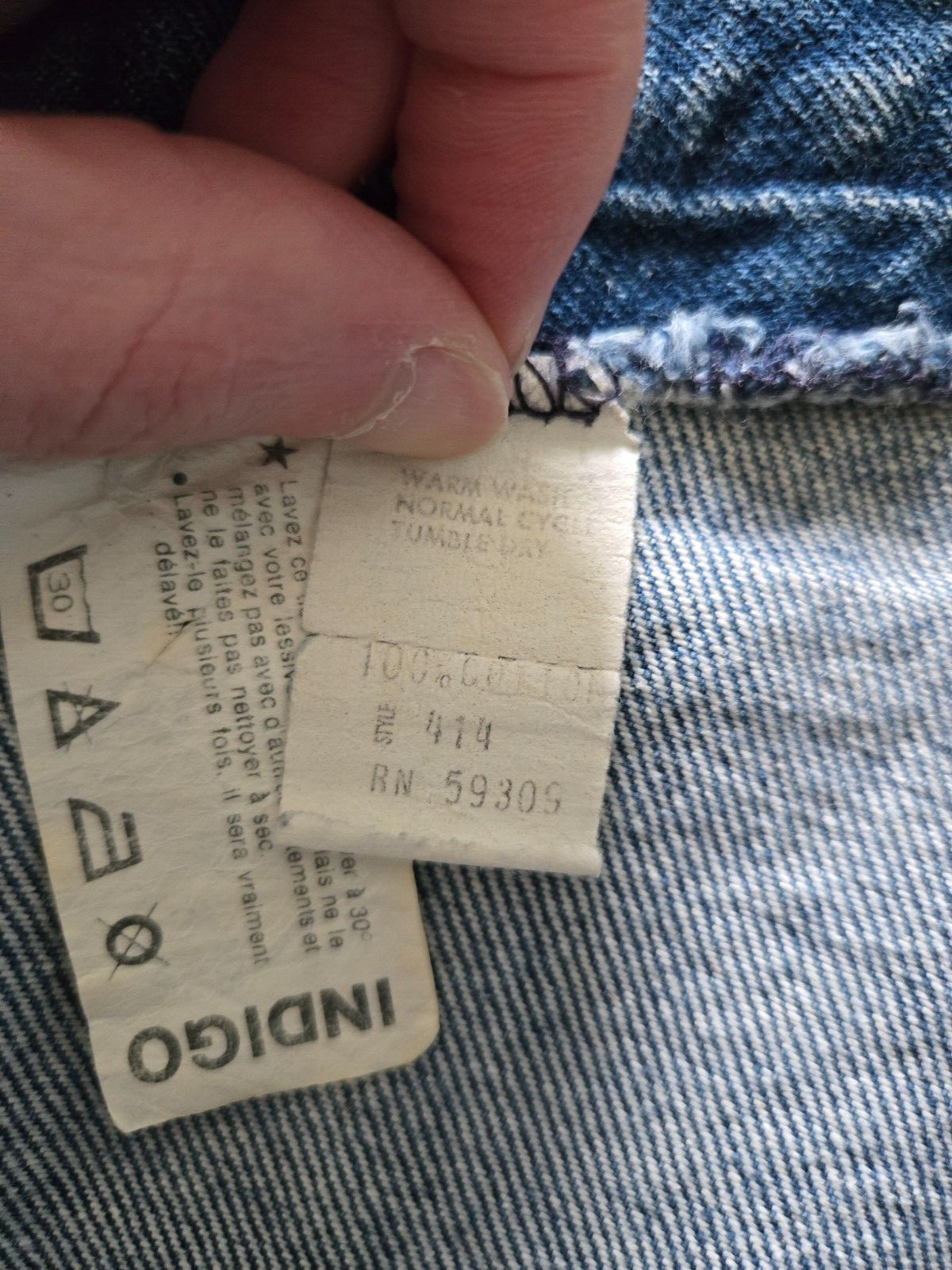 VTG St. Tropez Jeans Size 44 80’s High Waist 29×34