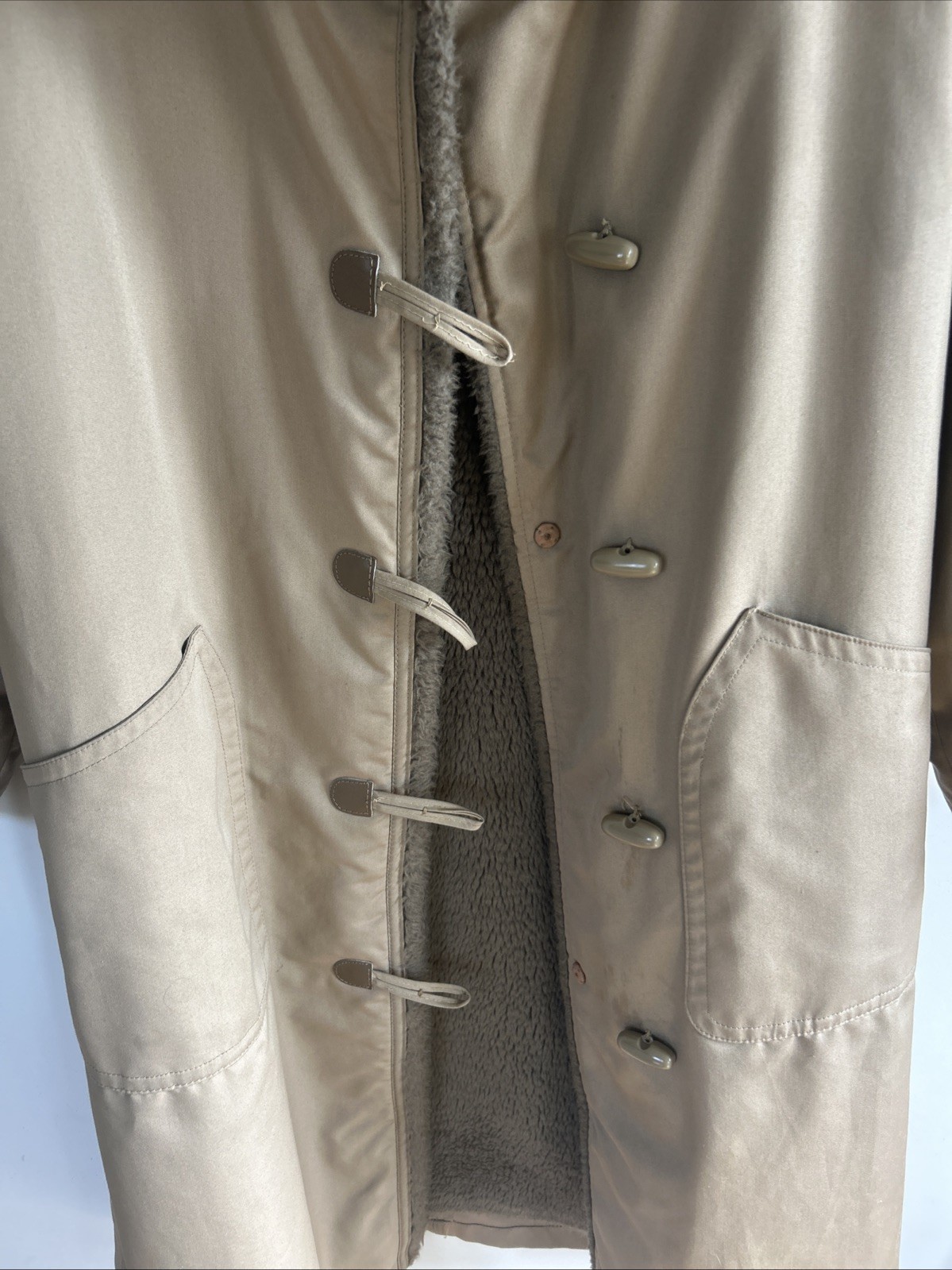Vintage Bonnie Cashin Weatherwear For Russel Taylor Womens Coat Long Jacket 8