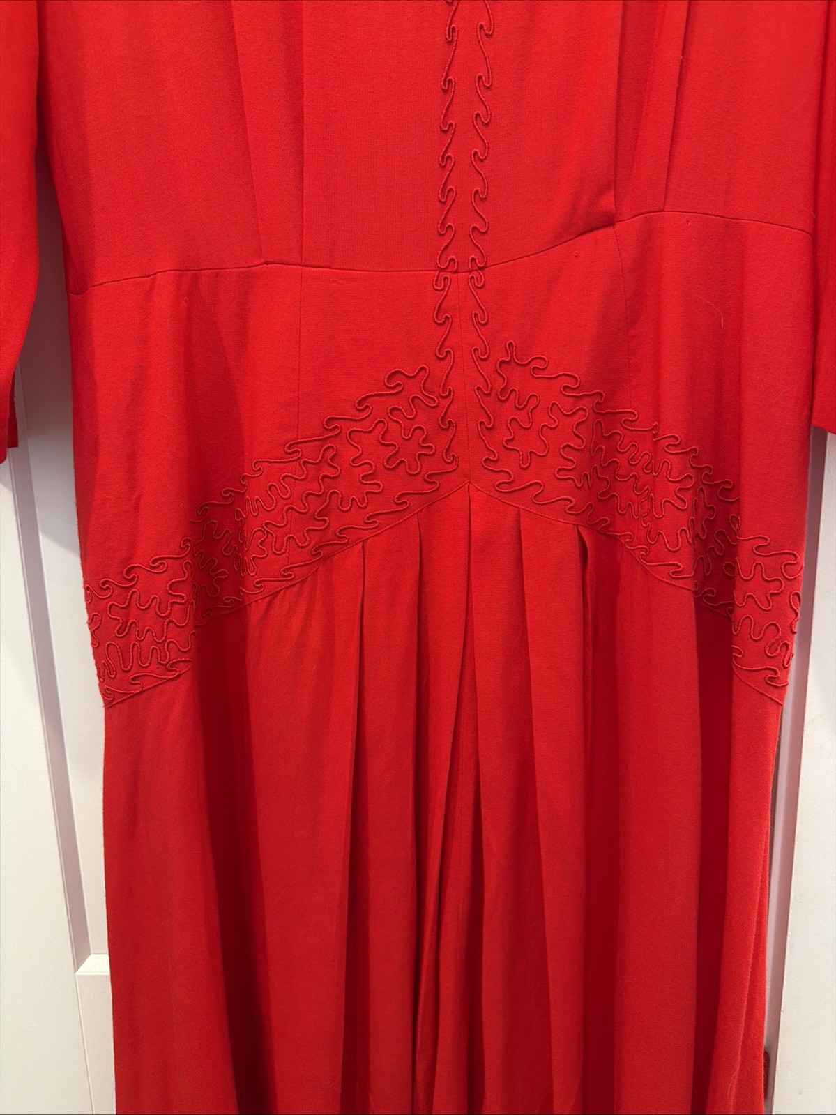 Vintage Dress By Marie St Claire /Spheres Design Size 18