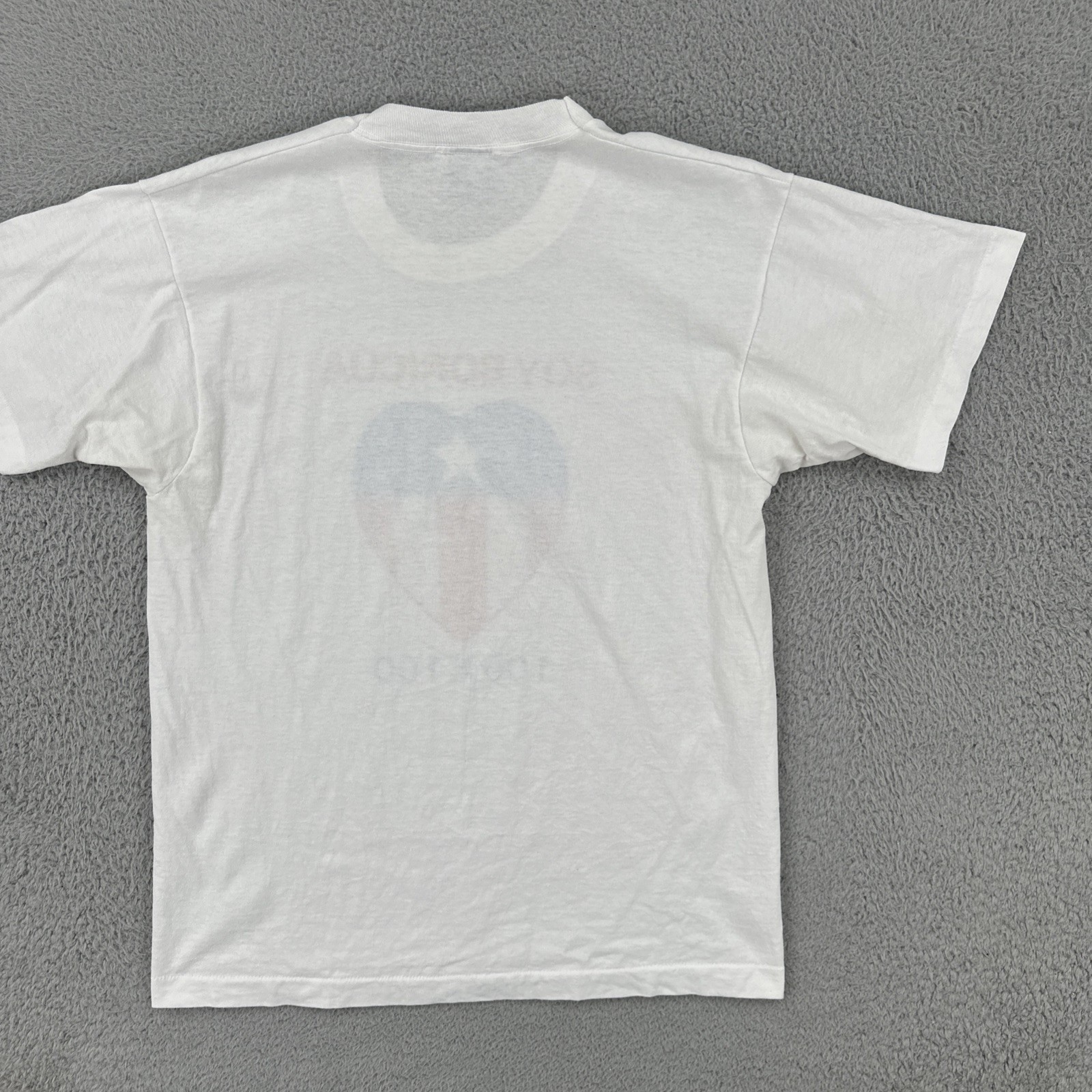 Vintage Screen Stars Best Large White T Shirt Made In USA Soy Boricua 100×100