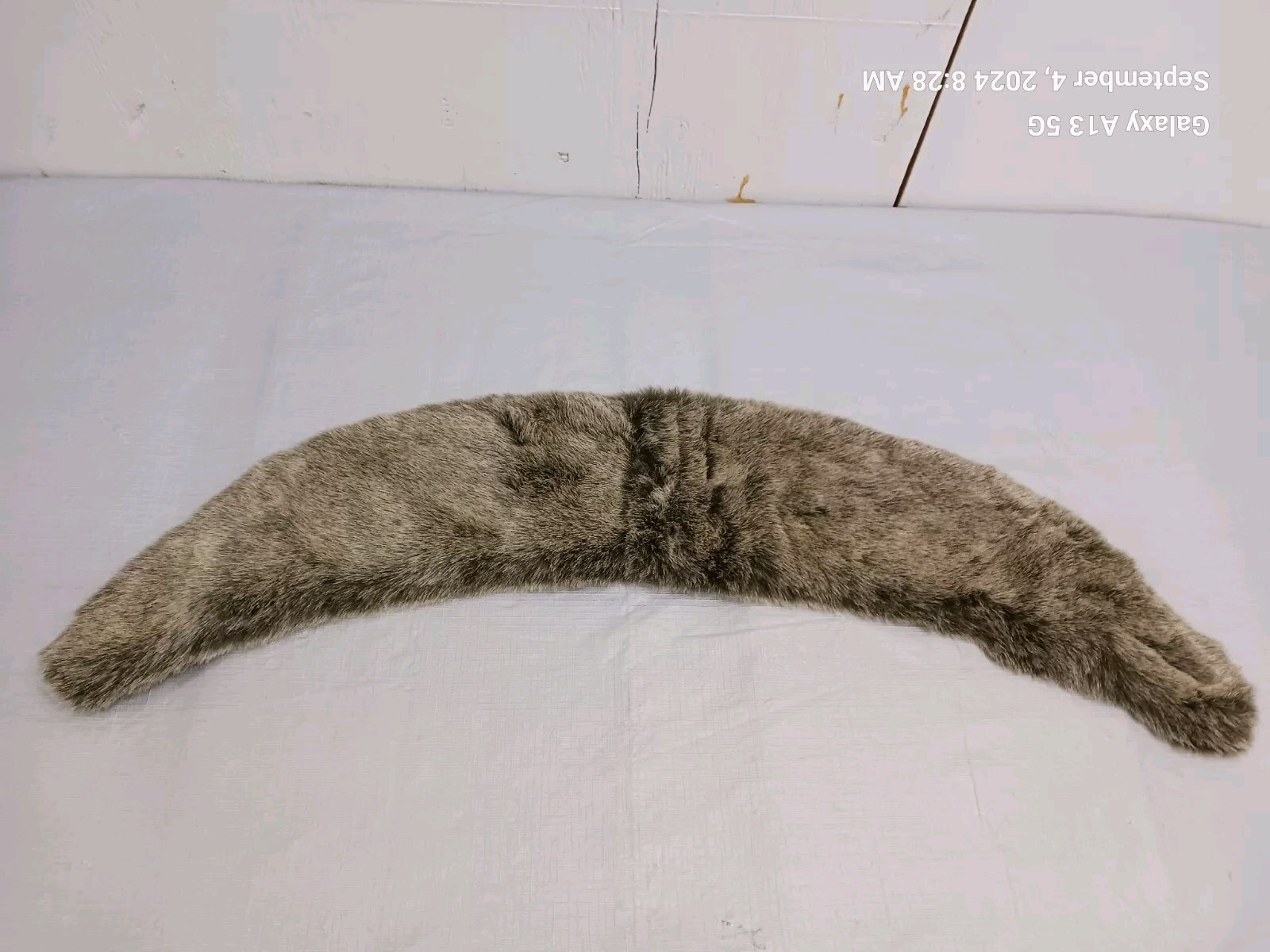 NWT Banana Republic Faux Fur Collar Brown L 36″
