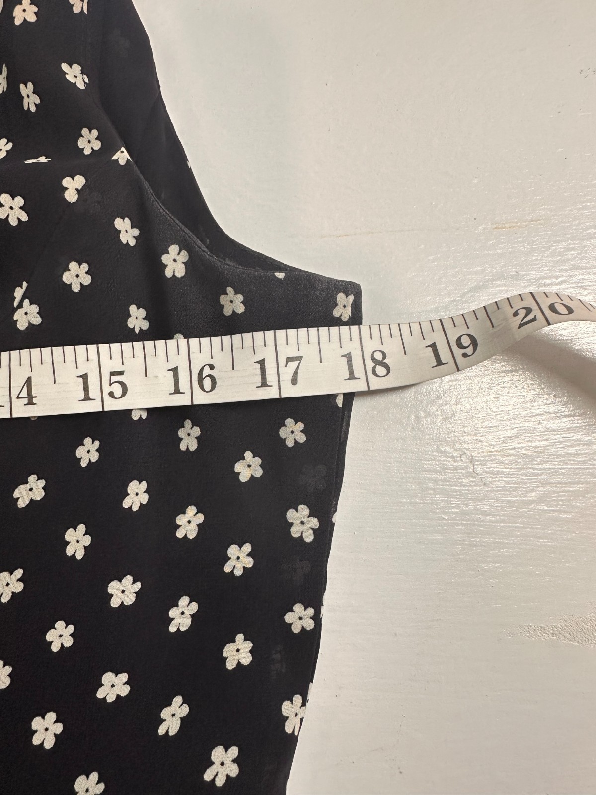 Vintage Cynthia Howie for Maggy Boutique Petite Dress Floral Dots Sz 8p