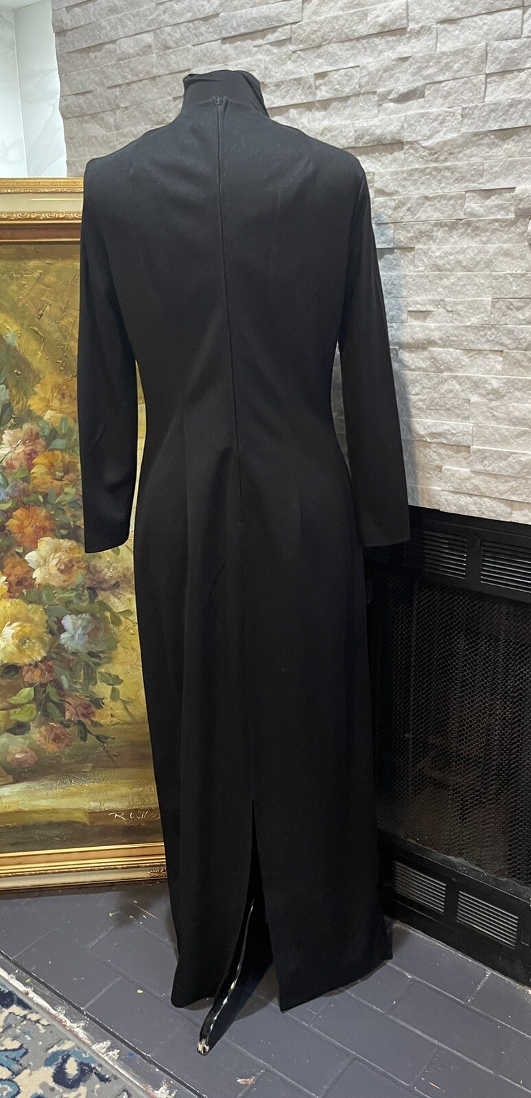 Vintage Jon McCauley 1960s House Dress Maxi Tunic Cocktail Dress Size 6