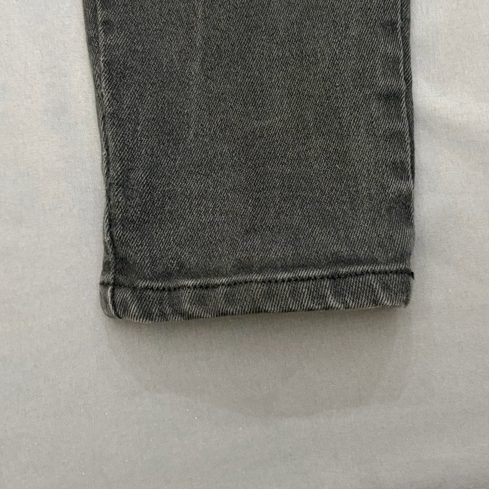 Jordache Womens Black 26×28 Denim Jeans High Rise Tapered Mom Pants