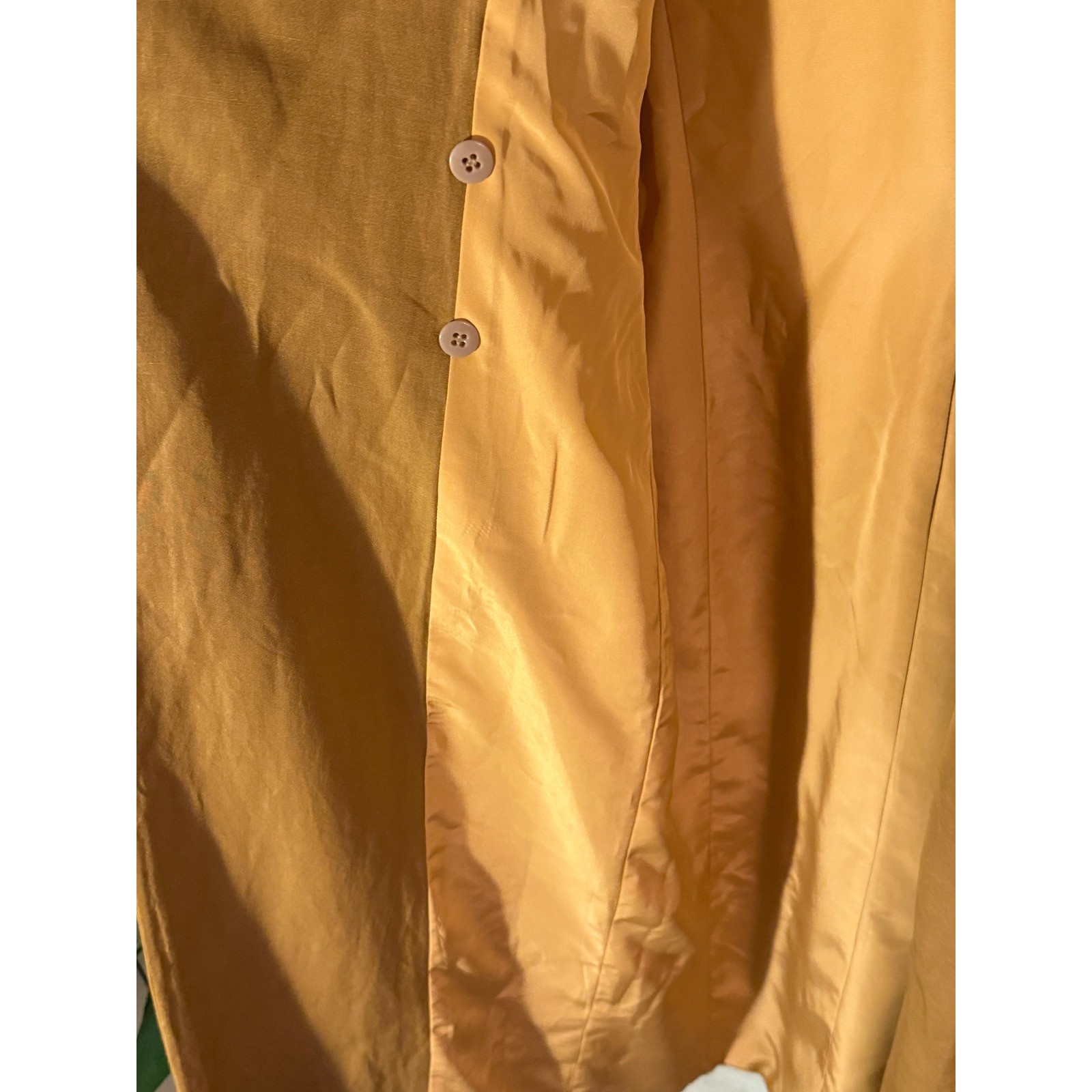 Savannah Studio Luxe duster Silk linen elevated maxi staple layer transition M/L