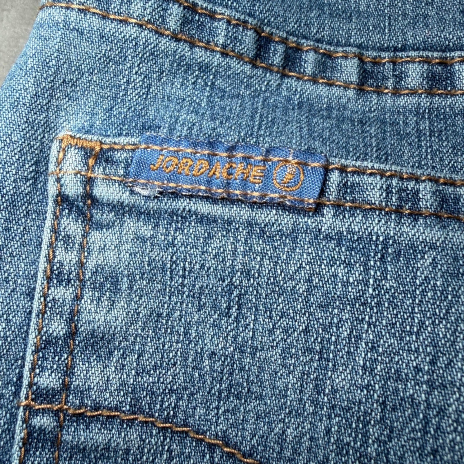Jordache Womens Size 9/10 Stretch Bootcut Jeans Blue Denim Y2K Classic Casual