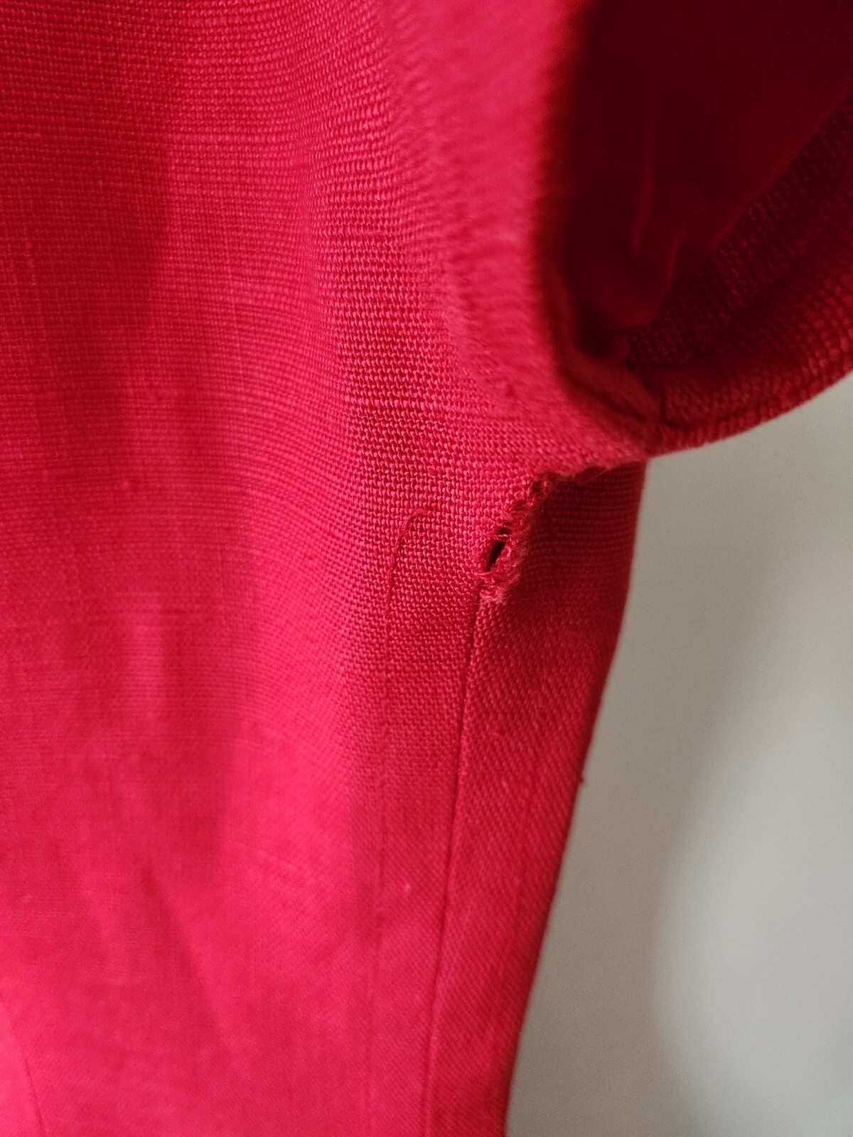 VTG Red Carolyne Roehm Bergdorf Goodman 50s/60s 1950s-1960s Size 10 Dress