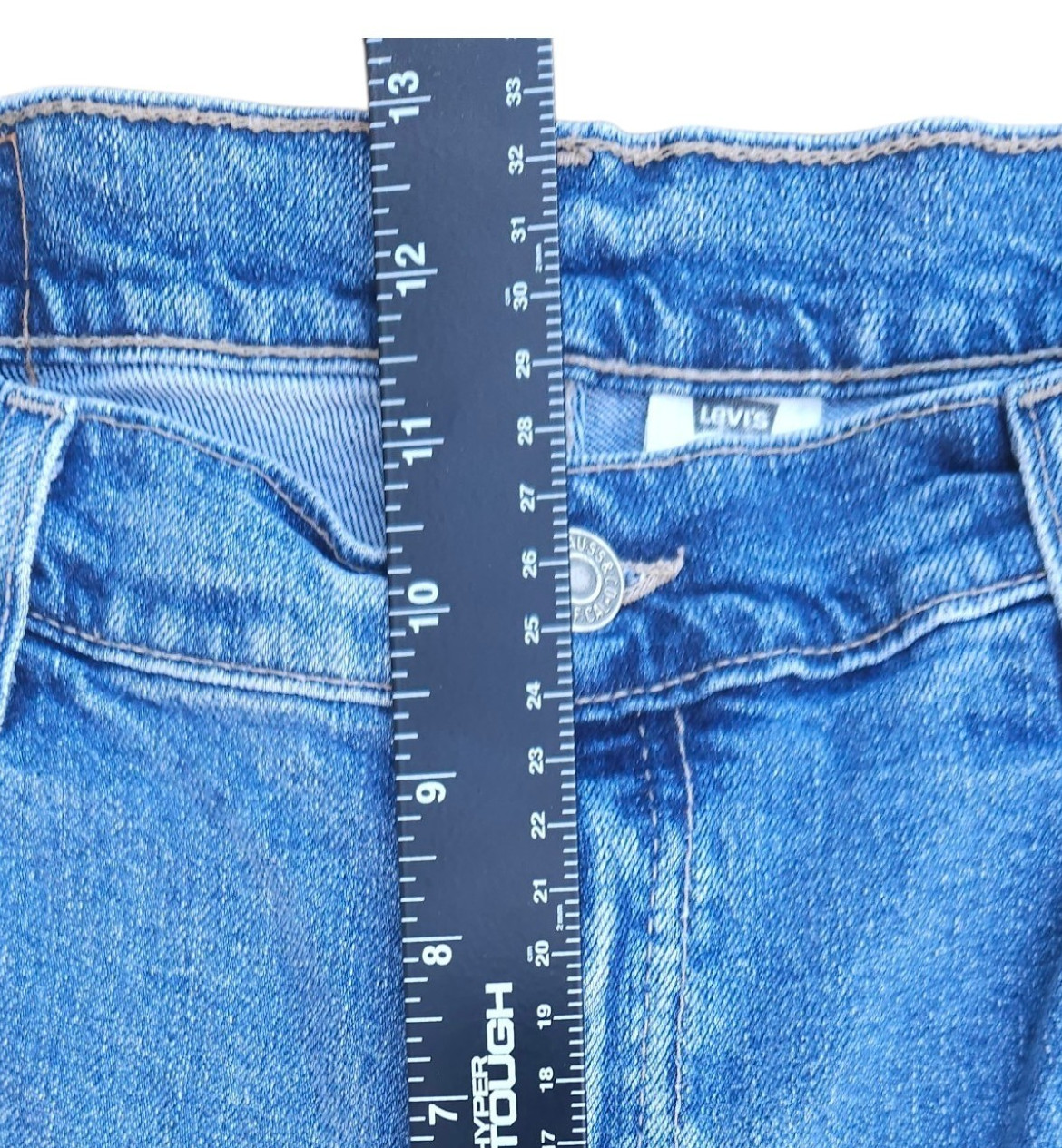 Y2K Vintage Levi’s 517 Boot Cut Blue Jeans Women’s 13M USA High Rise 29×31 Denim