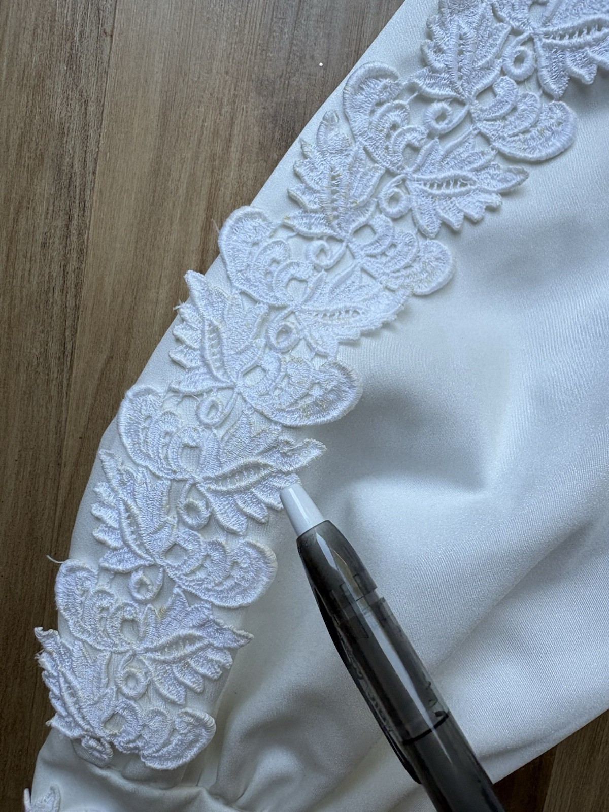 Vintage 70s Prairie Lace Maxi Edwardian Revival Wedding Gown Sz 2 / XS