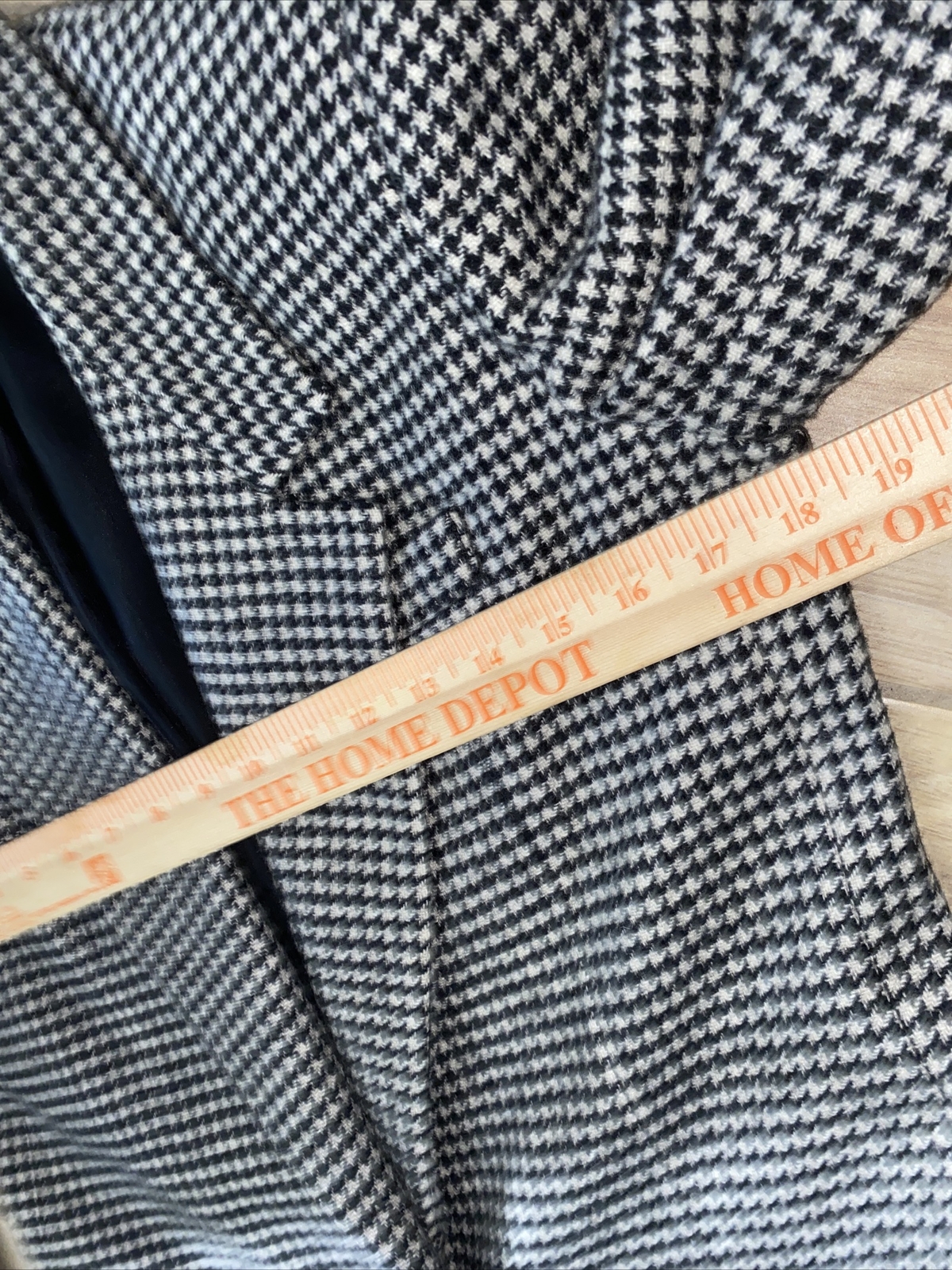 Vintage Adolfo Esprit Houndstooth Blazer Med plc✯