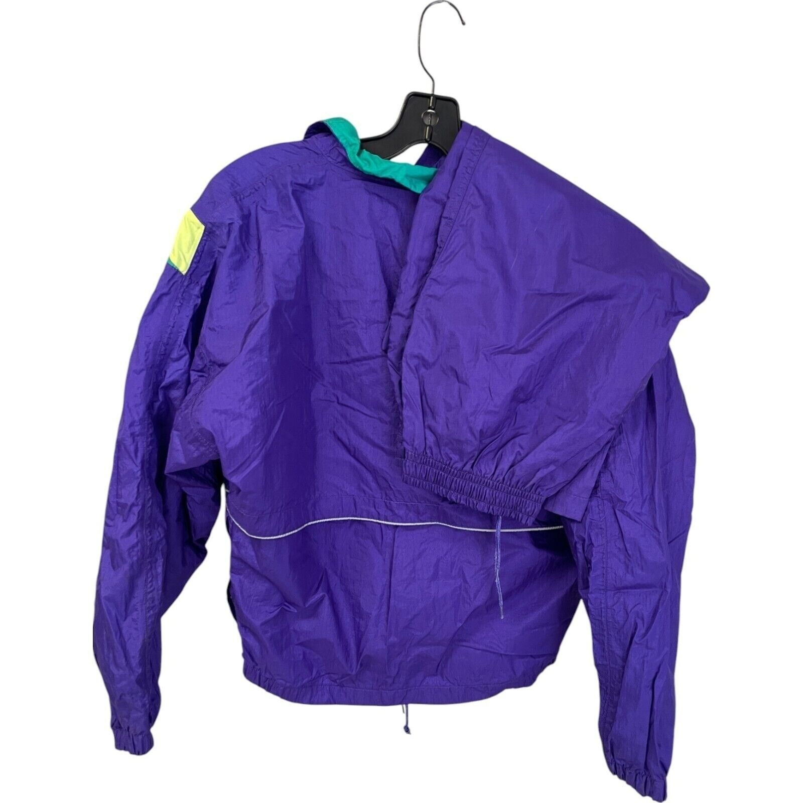 Vtg Colorblock Windbreaker Tracksuit Teal Yellow Med Asics Women’s Jacket Pants