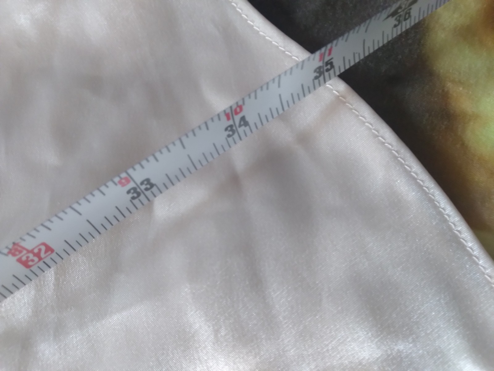 Vintage Dentelle Nightgown M Ivory Cream Silky Satin Vintage Nightie Lingerie