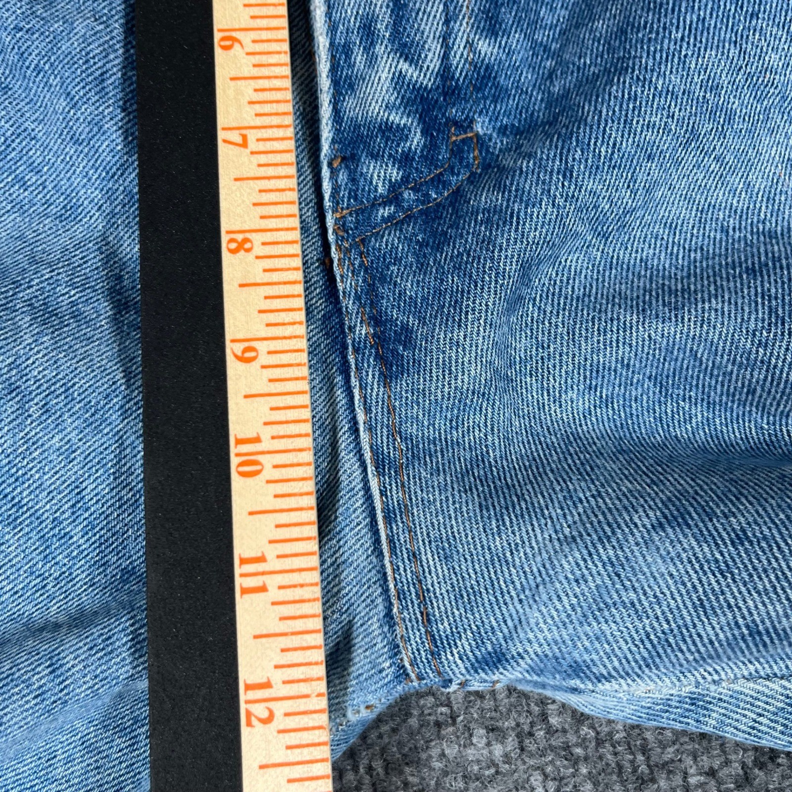 Lawman Jeans Womens Size 24 Light Wash High Waisted Tapered Leg Vintage Denim