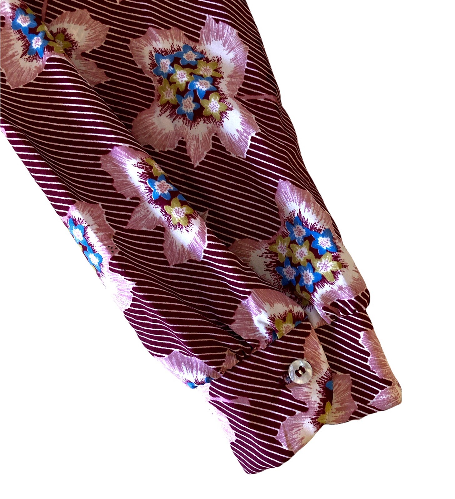 Vintage 1980s Late Edition Catalina Womens Blouse Pussy Bow Tie Neck Size 12 M