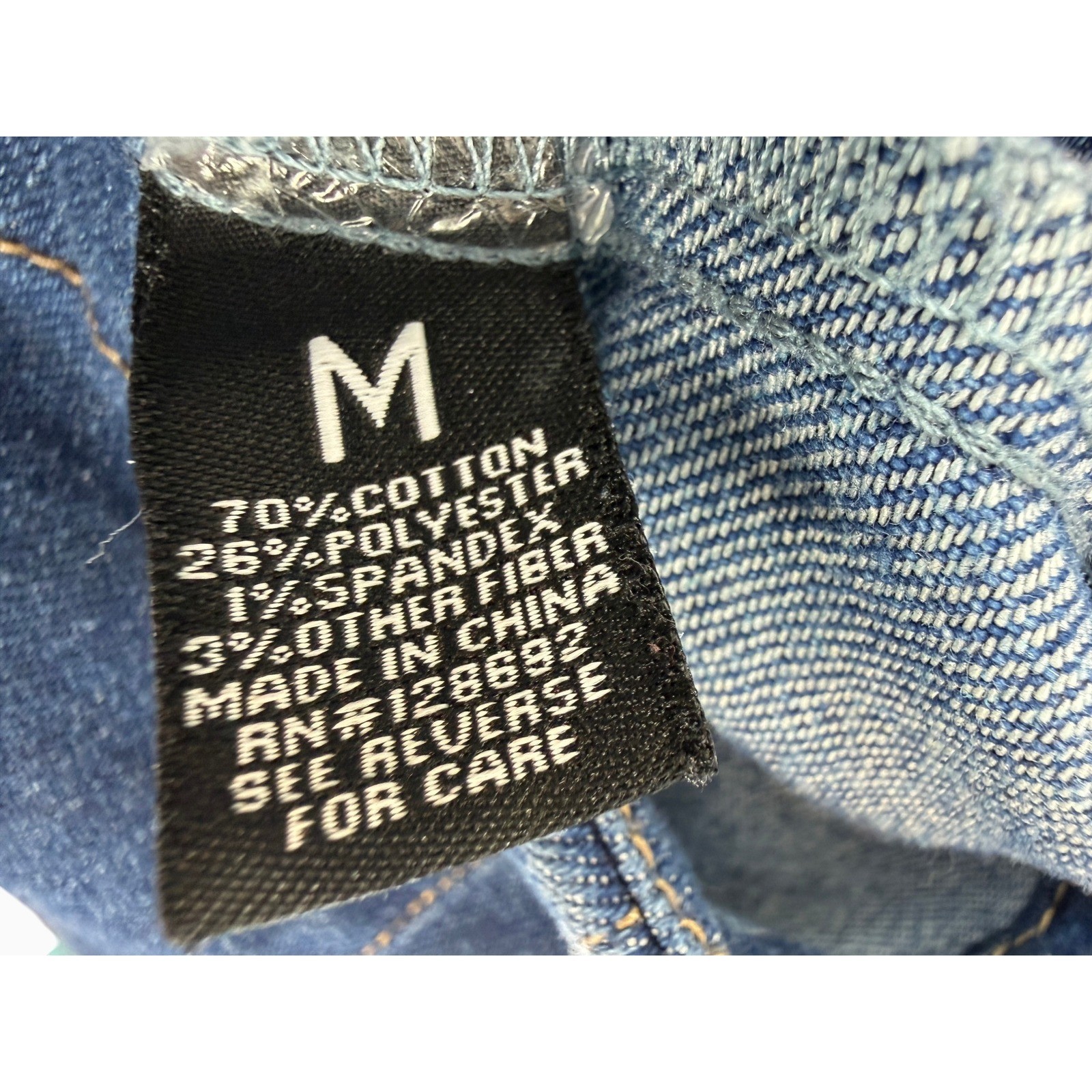 Dylan Ryan NYC Denim Button Front Cropped Vest Medium Western Casual Blue