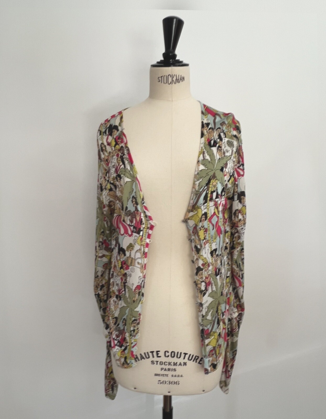 1990 's John Galliano CAFE SOCIETY Rare Collector’s Vintage Cardigan Set (Dior