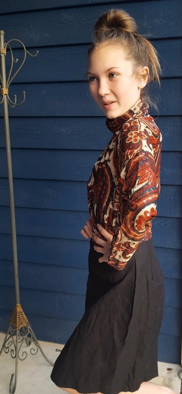 Vintage 1960’s Mod Dress by 100 Parkhouse Dallas metallic top xs