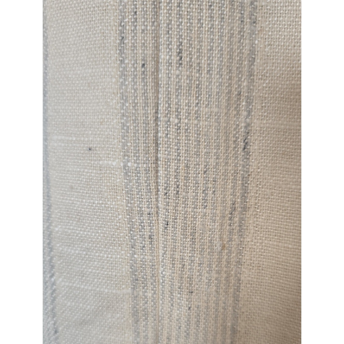 ROYCE LTD NY Vintage Cream and Light Gray Blue Striped Skirt Suit Set 10 NWT