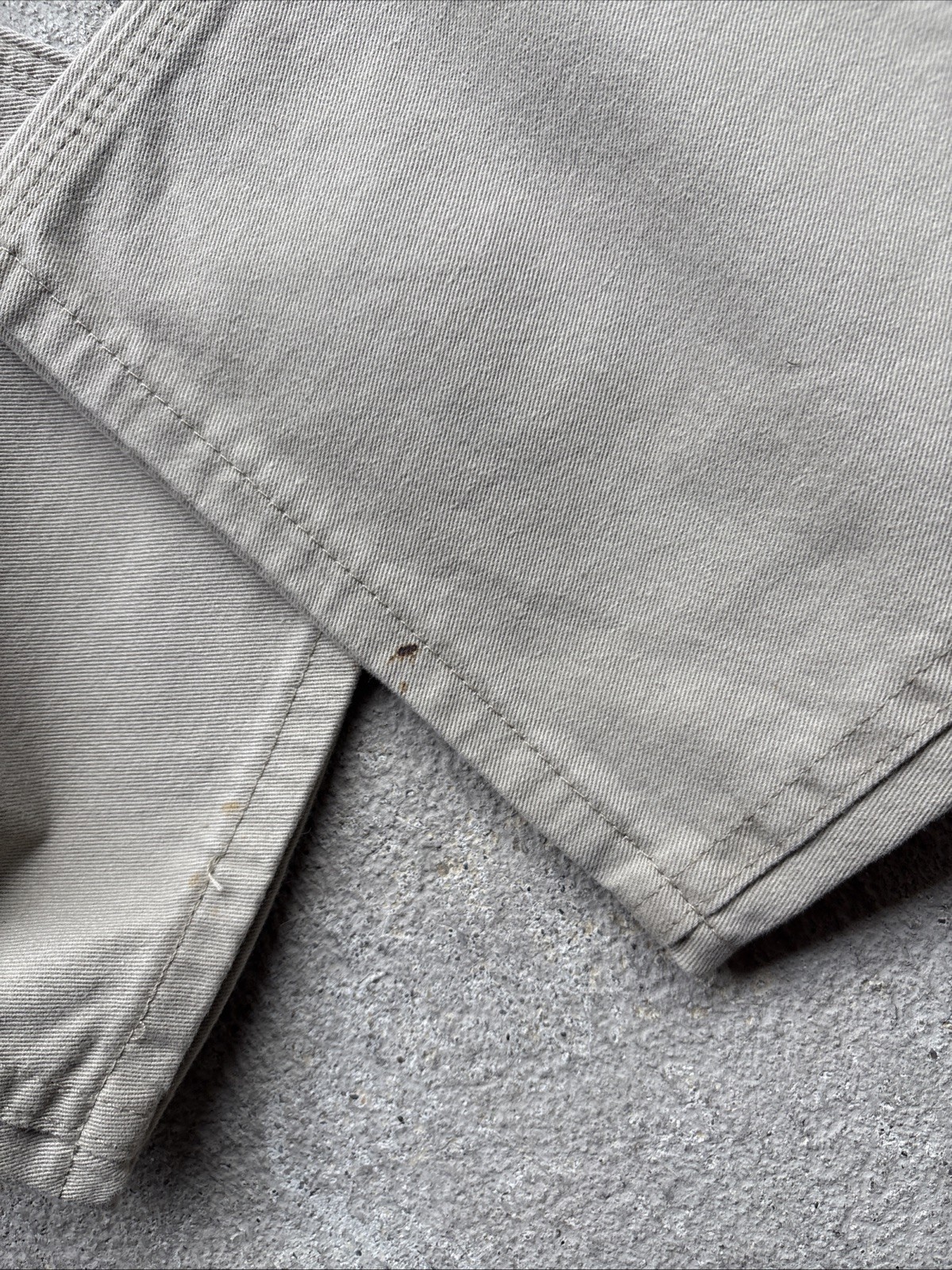 Vintage Riveted By LEE Carpenter Pants Wide Relaxed Khaki Tan Beige Women’s 10 M