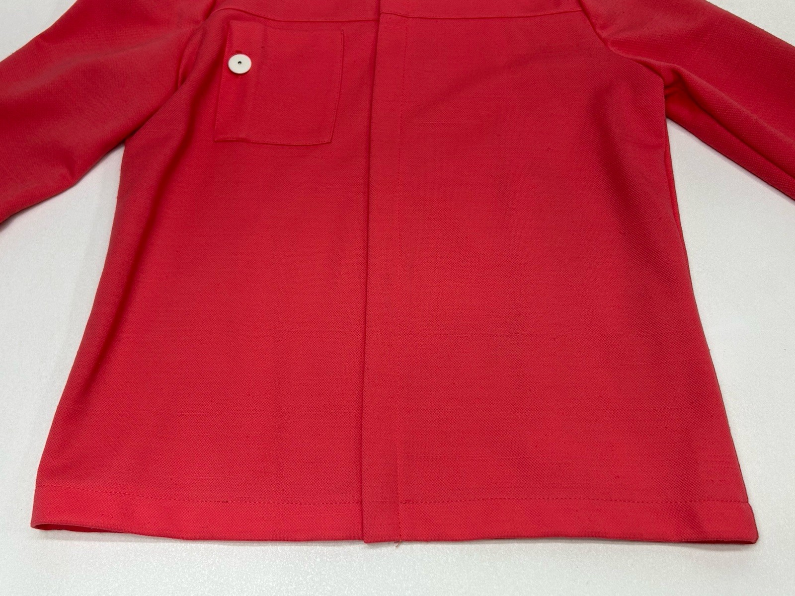 Vtg Rare 70-80s Catalina Two-Piece Pink Suit Full Zip Top Size 8 Pants Size 10