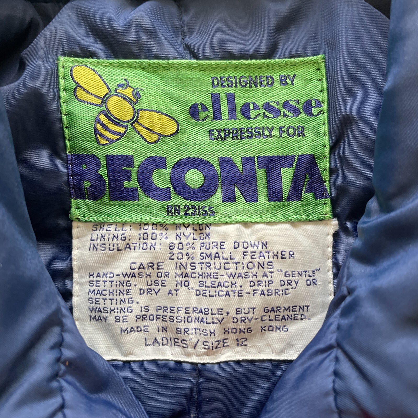 Vintage BECONTA Winter Puffer Jacket Ski / Snowboard W – 12