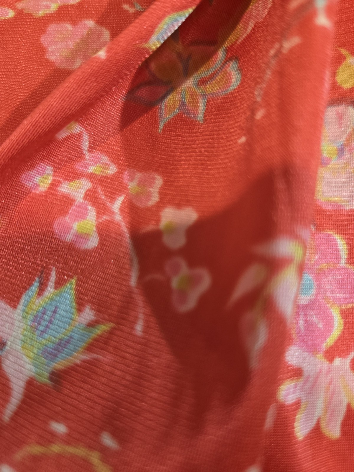 Vintage Vanity Fair Dressing Gown Robe 1980s L Floral Lounge Wear Retro Modest