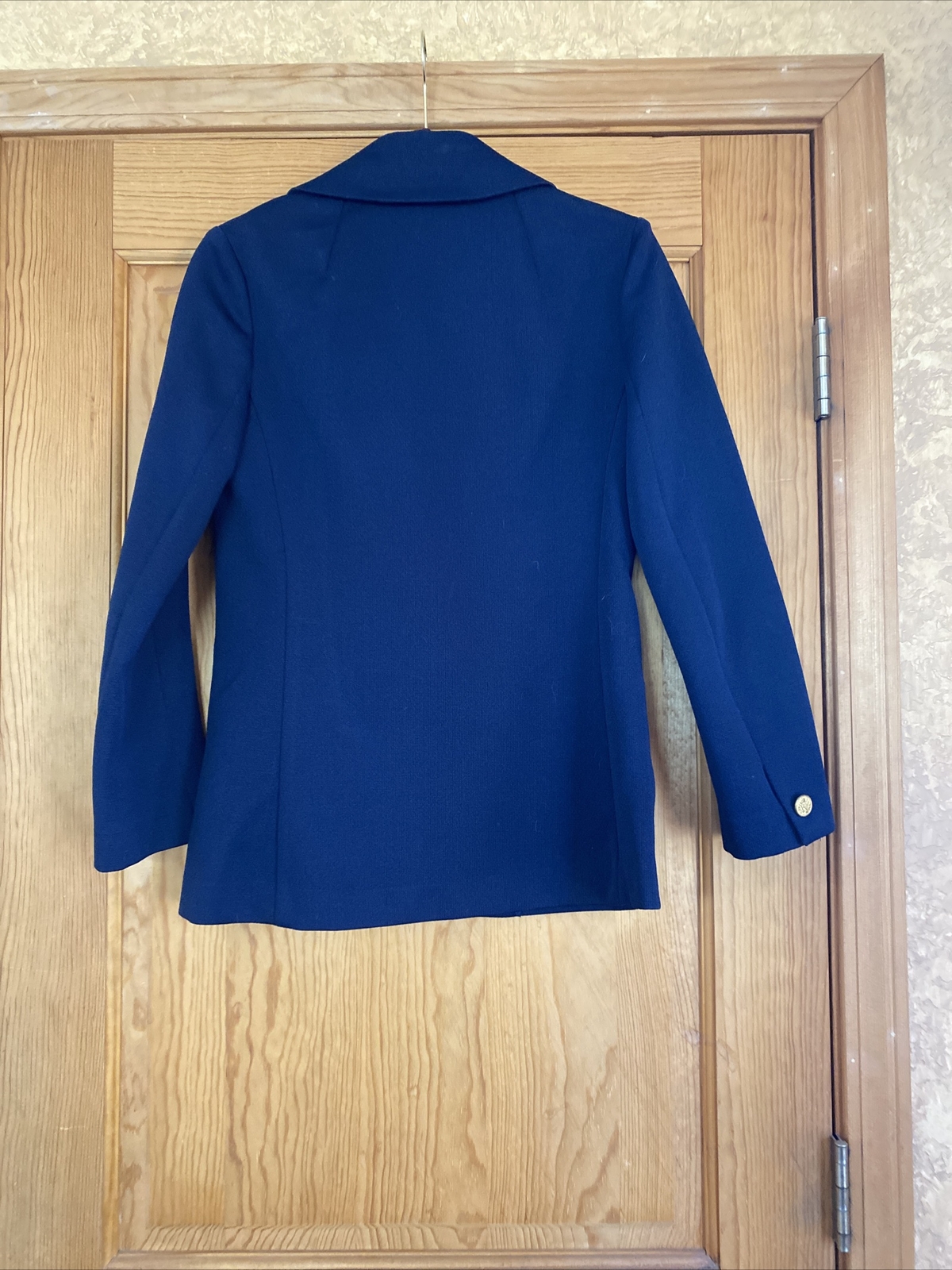 Vintage Nardis of Dallas Navy Blue Blazer No Size Tag. See measurements.