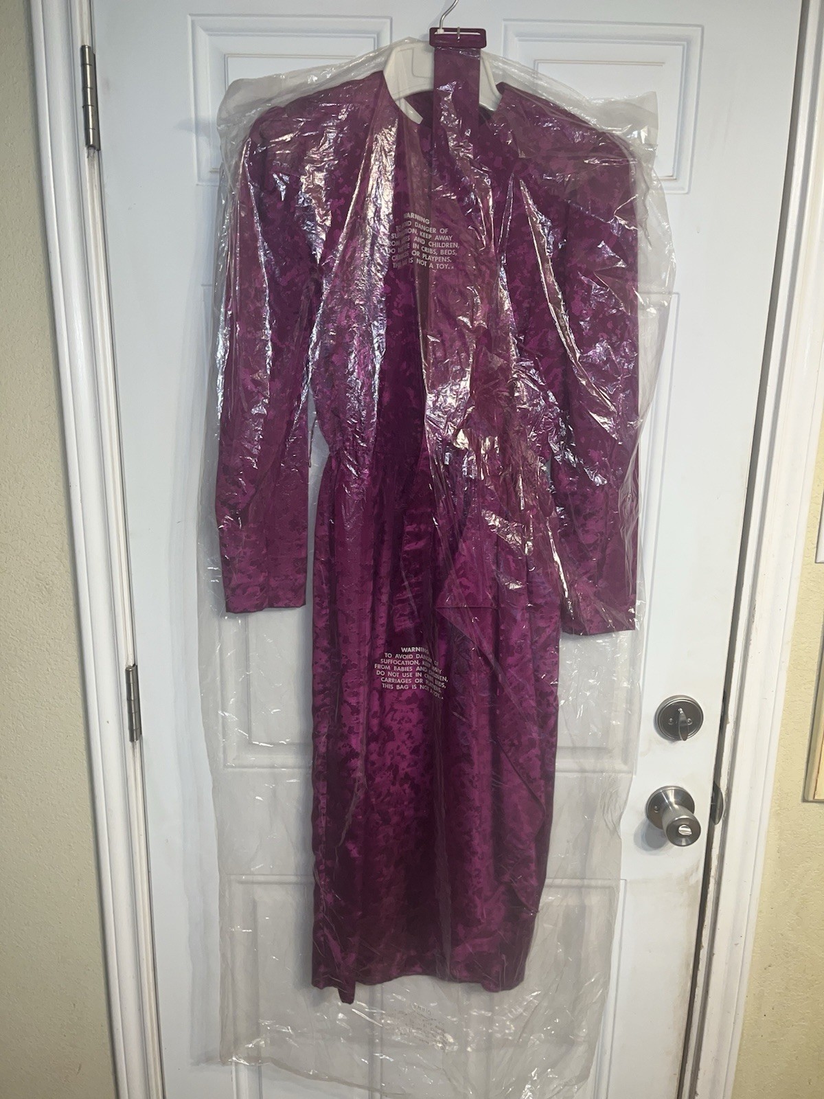 Vintage Women’s Applause II by Marge Kane Dress Purple Size 4