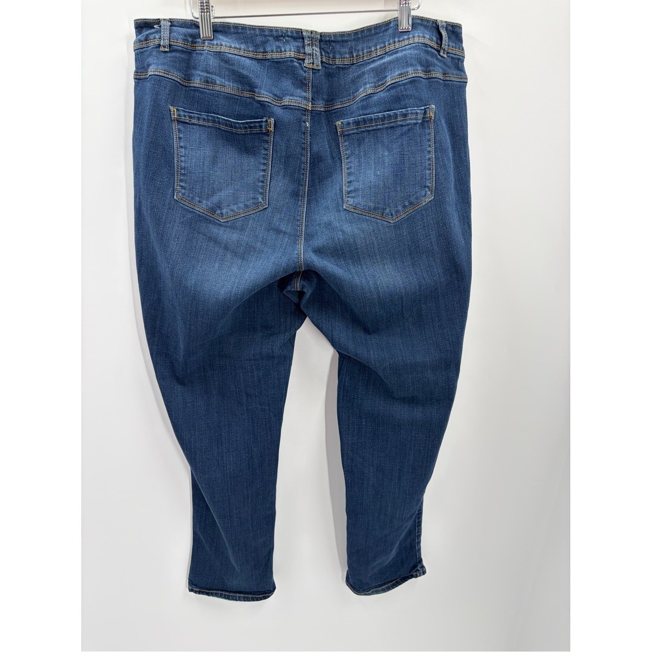 Cato Est. 1946 Embellished Rhinestone Skinny Jeans Plus Size 20W