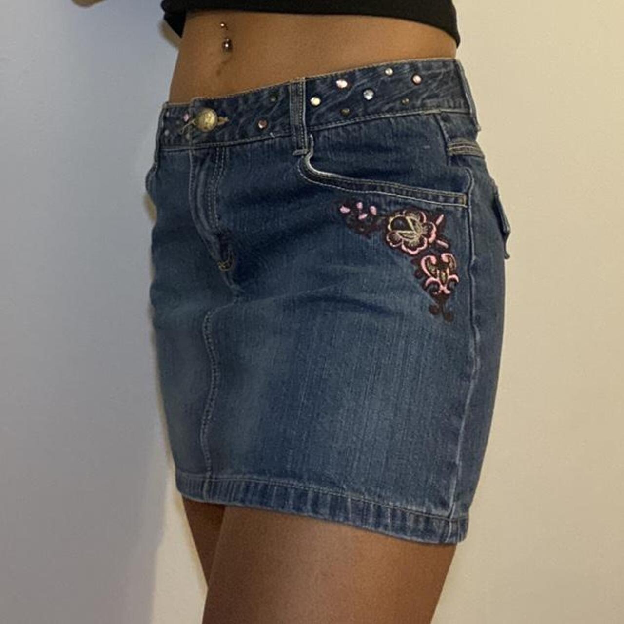 That’s So Raven Vintage Denim Jean Skirt Disney Channel
