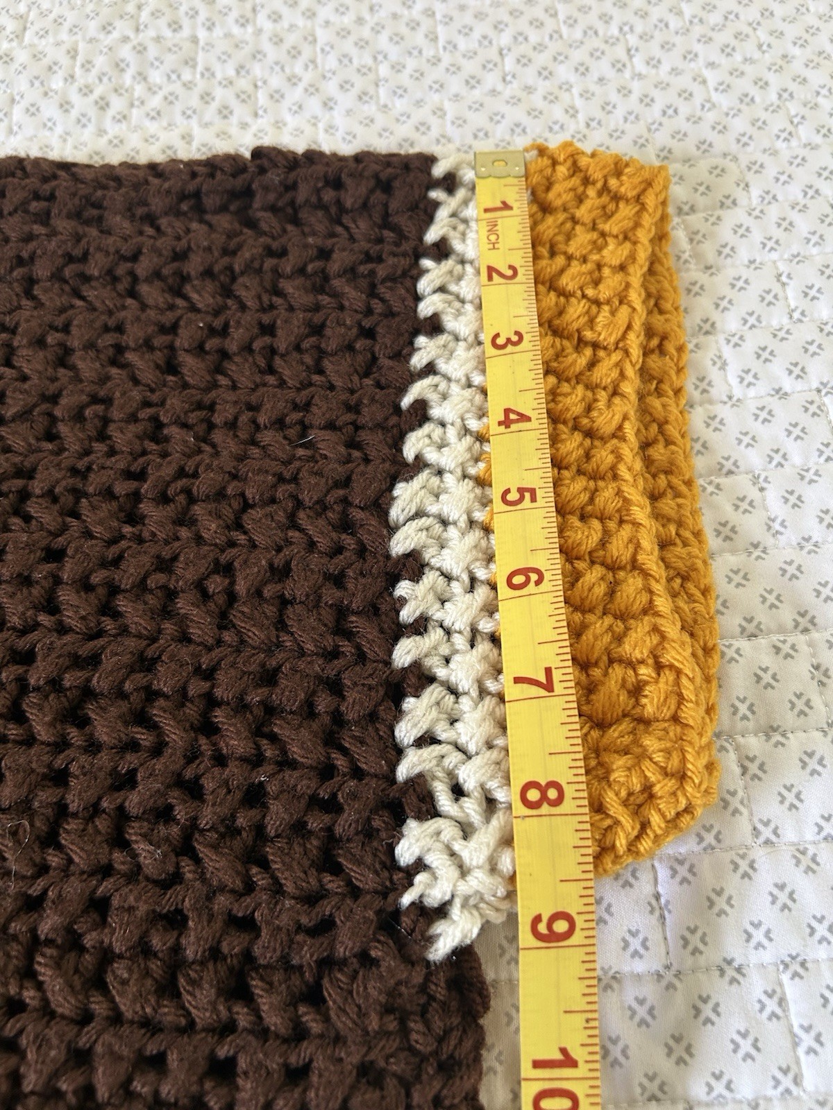 Vintage Retro Hippie 70’s Handmade Crocheted Blouse/Dress One Size