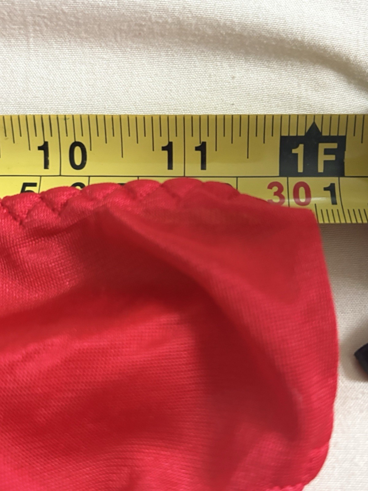 Vtg 1985 Secret Images Red Lace Butterfly Embroidered Panties Sm Rare Lingerie