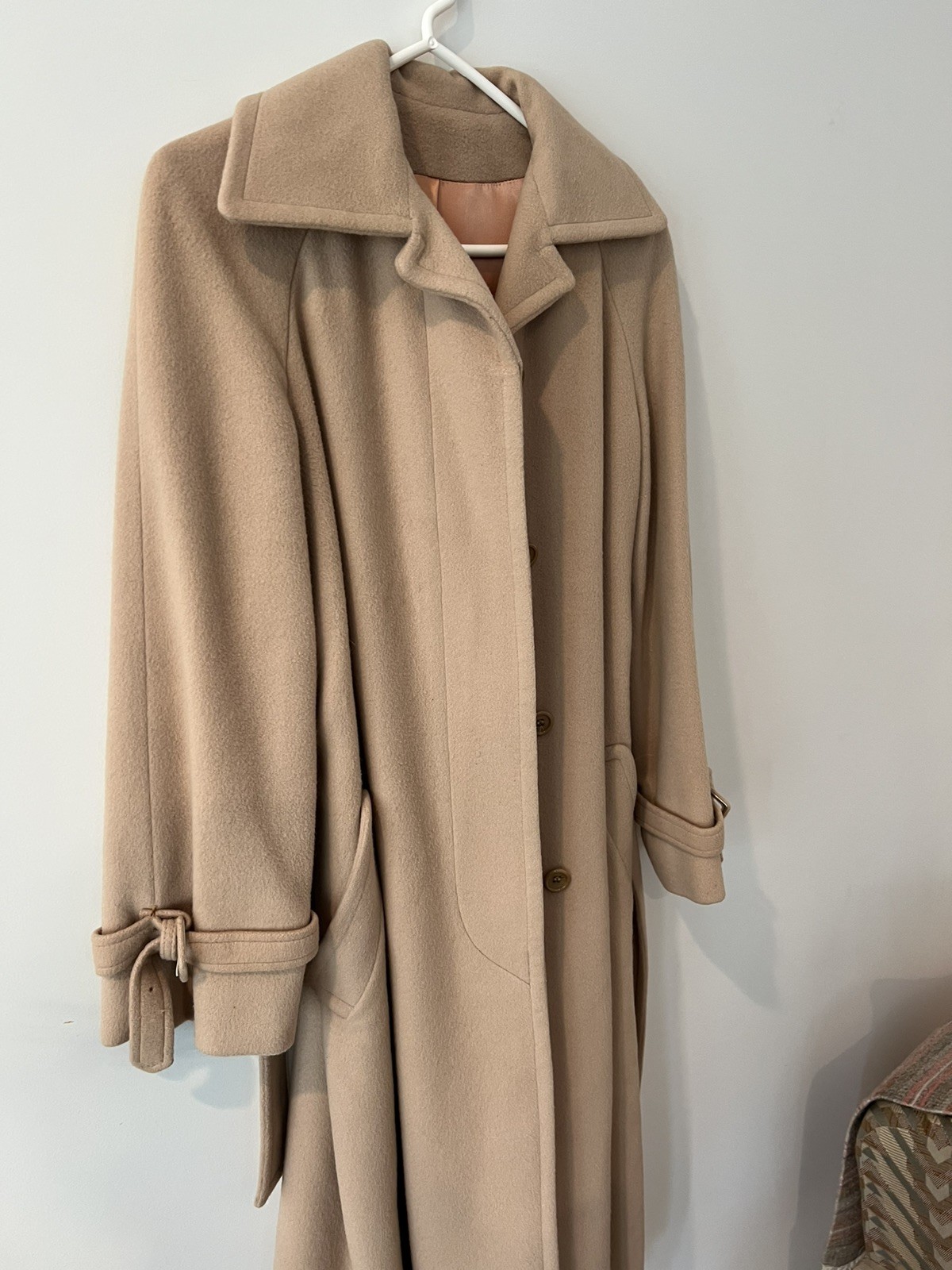 Vintage Camel Hair Coat Sz 8 Bill Haire Fredrick’s Saks 5th Excellent 1960’s