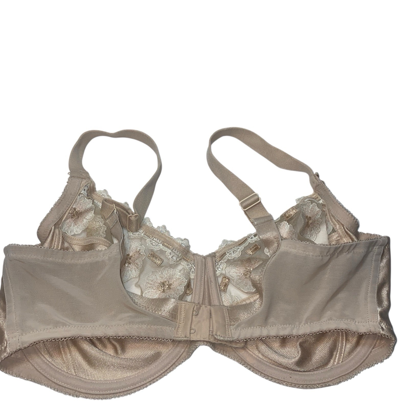 WACOAL 85532 Beige / Nude PRETTY & POLISHED Semi-Sheer UNDERWIRE BRA ~ 36DDD