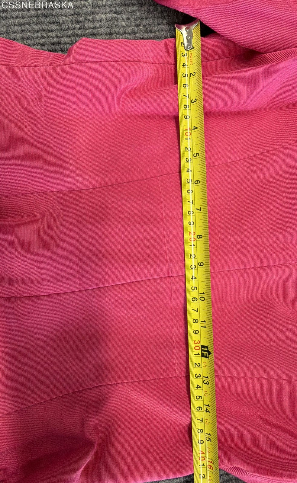 Victor Costa Women’s Vintage 80s 2-Piece Skirt Suit Pink Puff Sleeve Jewel