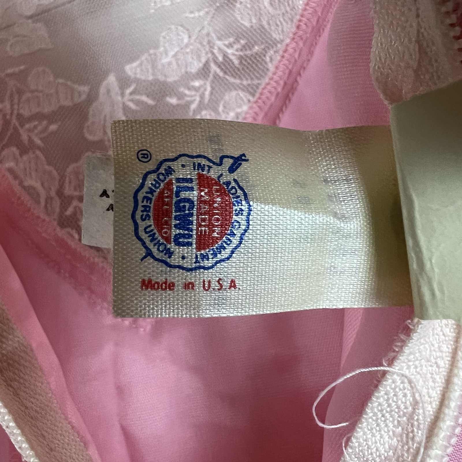 Vintage Vicky Vaughn Junior Dress Pink Size 9 ILGWU Union 70s 80s Small or XS