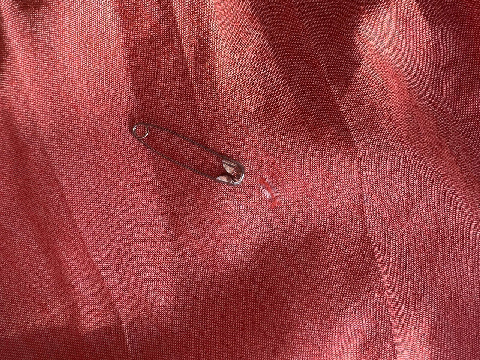 Vintage 1950s 1960s Casual Cotton Circle Skirt Mid Length XS Coral pink Sweep