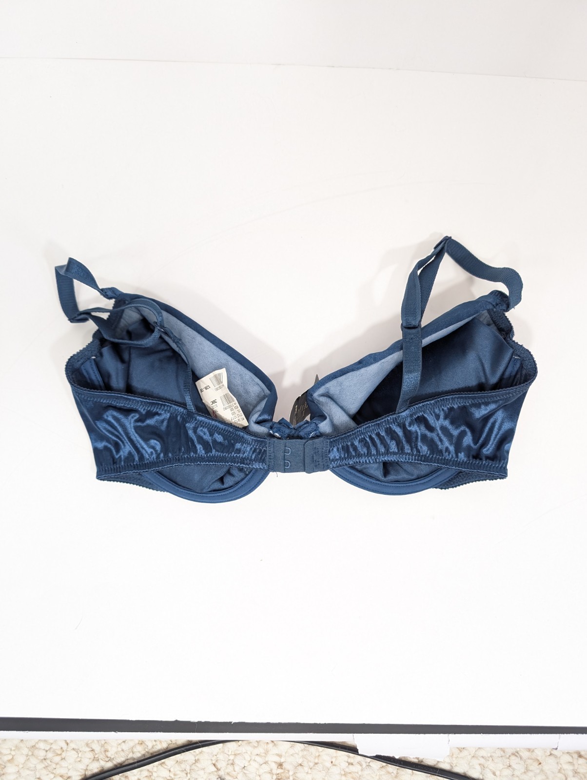 Victoria’s Secret Vintage Miracle Second Skin Satin Bra 38C Women NEW 90s silky
