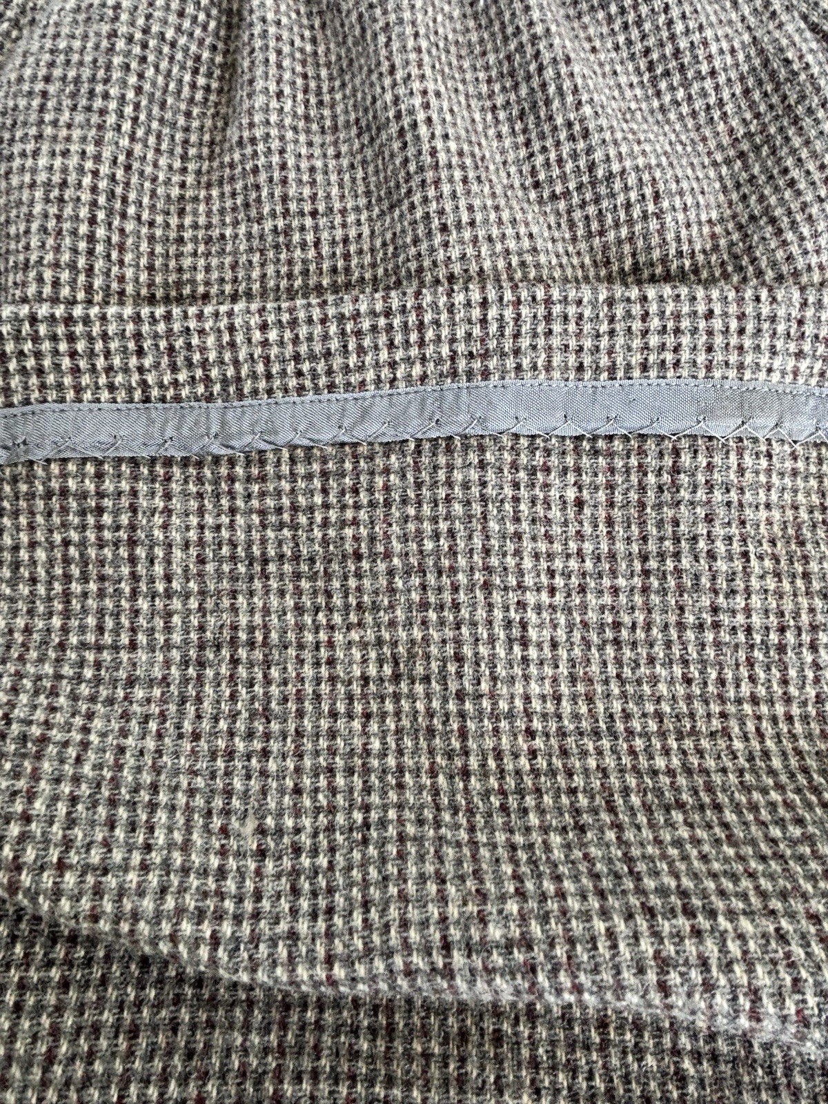 Vintage 70s Austin Hill 100% Wool Skirt Preppy Academia Brown Tweed A-Line