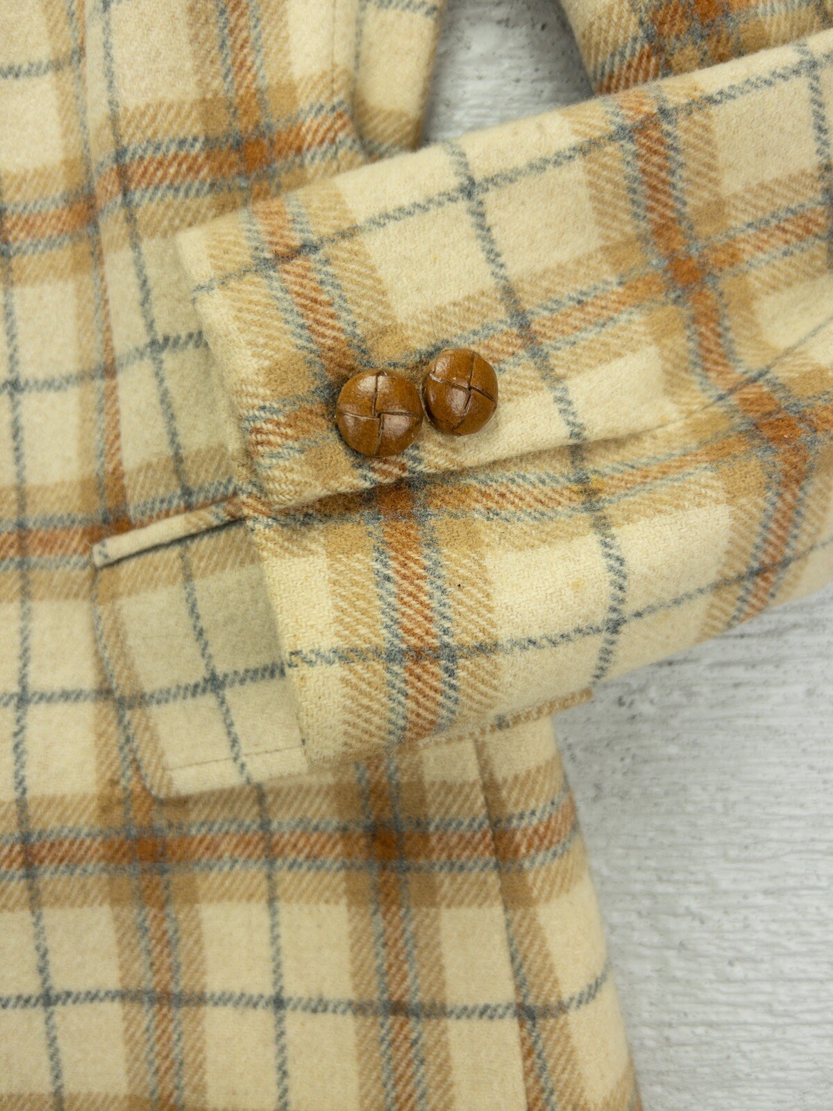 Sax Fifth Ave Yong Dimensions plaid jacket 2 button see details VINTAGE