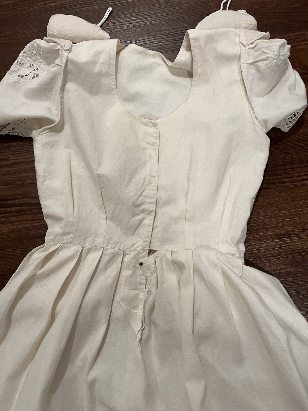 Vintage Plaza South 1980s Romantic Victorian Revival Dress Size 10