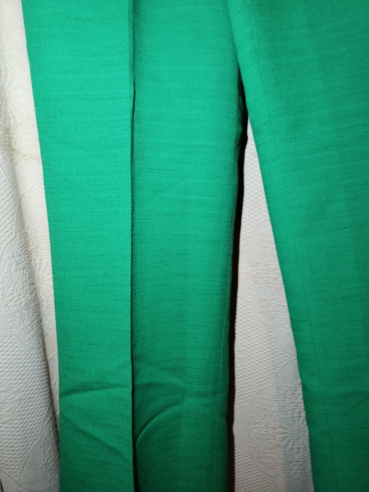 Vintage Hells Bells By Primo Bell Bottom Green Slacks Retro Hippie Flare Pants