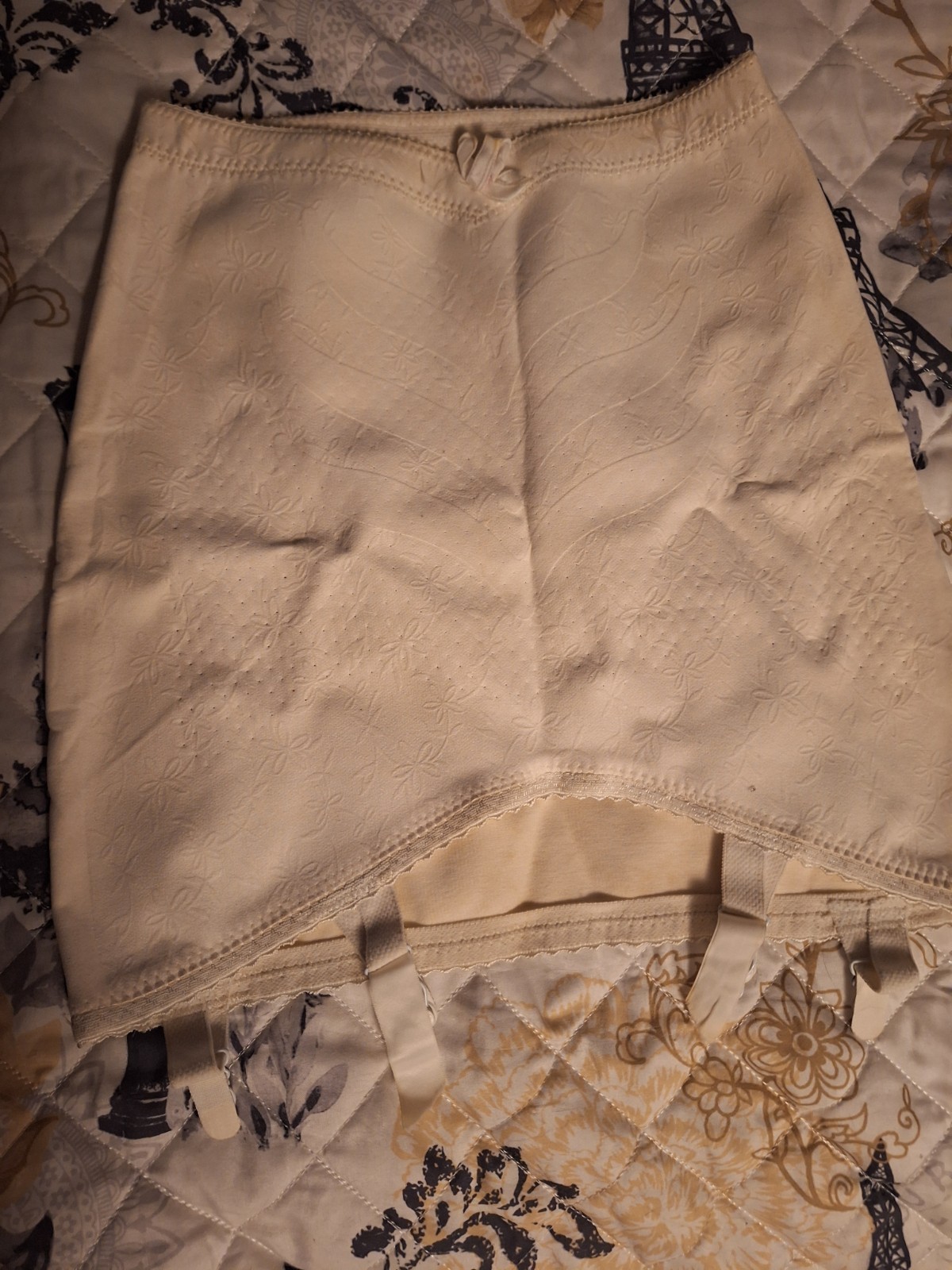 Original vintage Playtex latex rubber girdle small