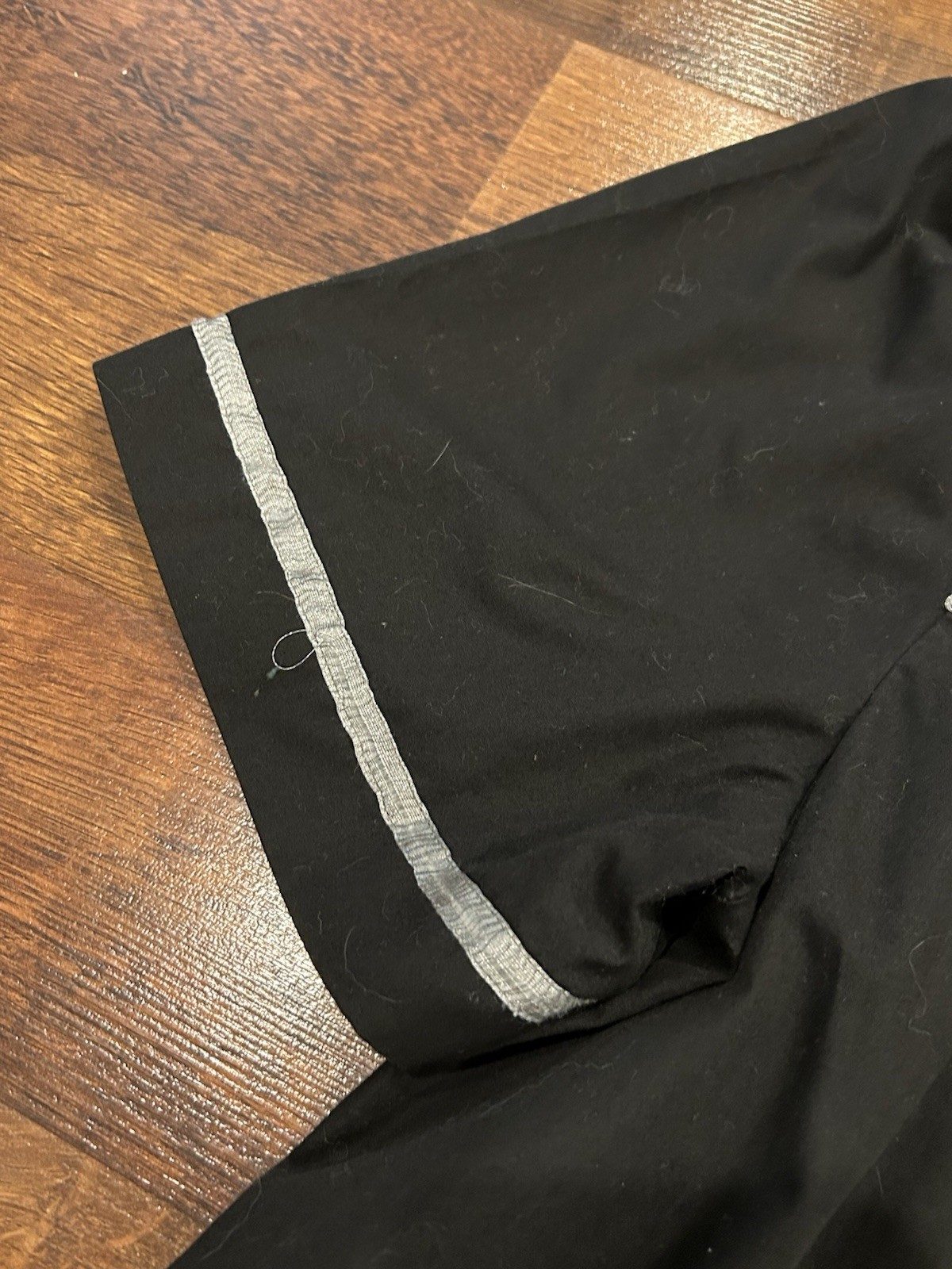 Vintage Go Softly Patio House Dress Black Embroidered Beaded Full Snap Small