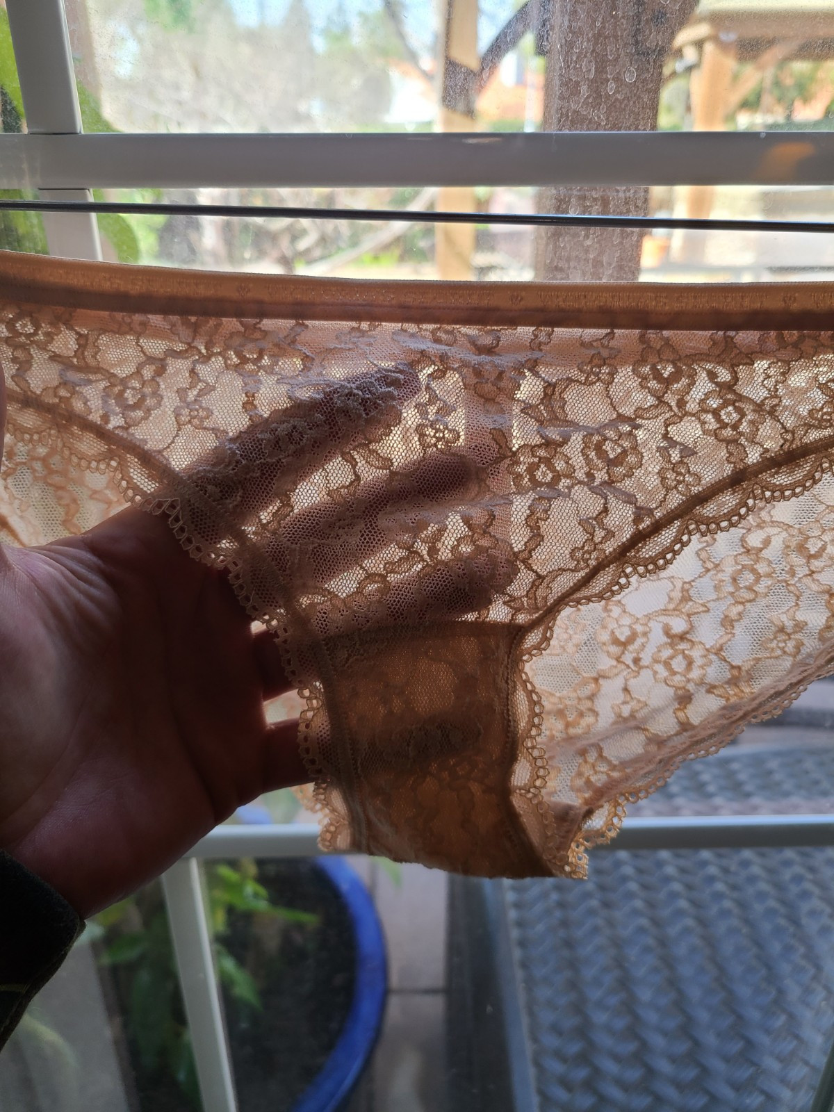 Vintage Victorias Secret Lace Low Rise Bikini