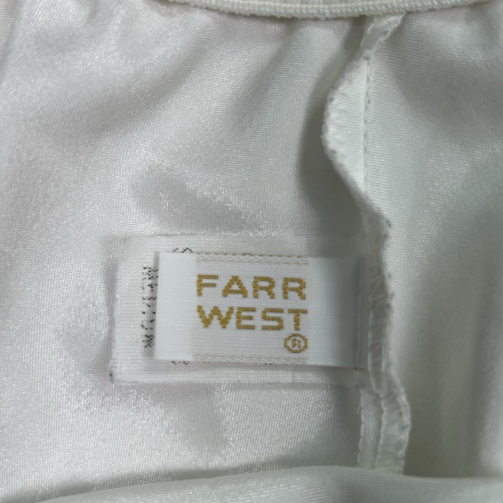 Farr West Vintage Women’s Medium Shiny High Rise Lace Under Garment Lingerie