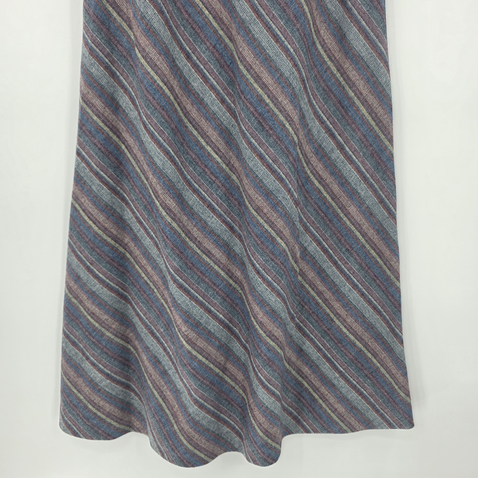 Summit Of Boston Women’s Sz 12 Vintage 70s Tweed Maxi Skirt w/ Belt