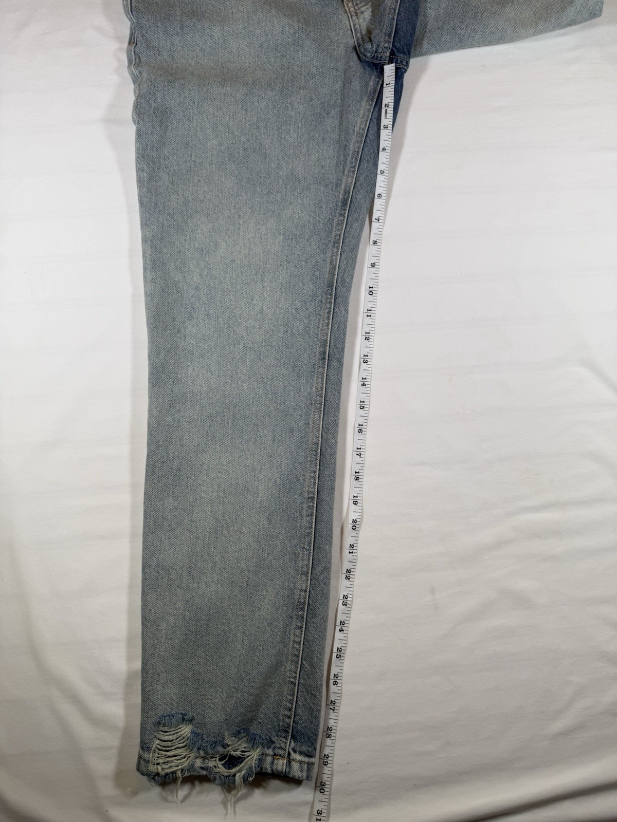 VTG Free People We The Free Jeans Womens Sz 29 – Mid Rise Hippie Button Fly