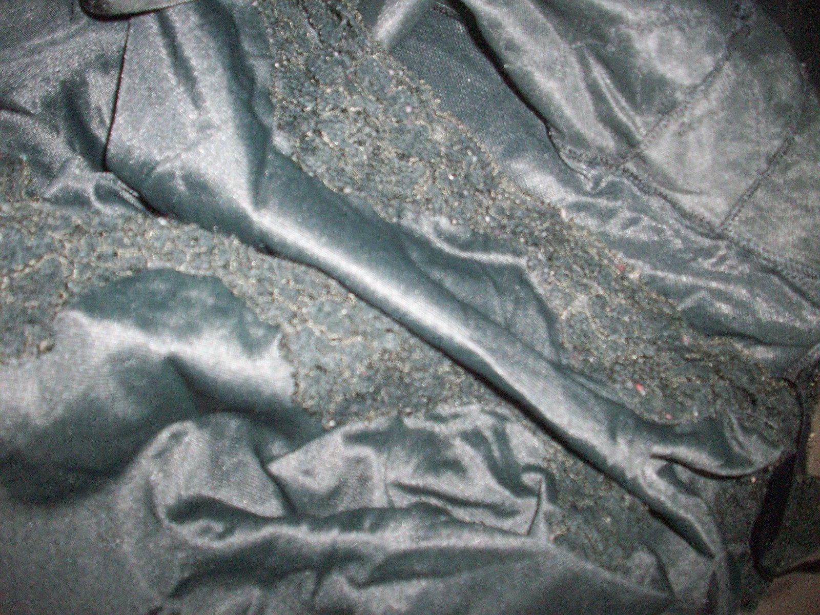 Vintage Black Lace Full Slip Dress Size 34 Nylon Embroidered Nightgown, No Tags
